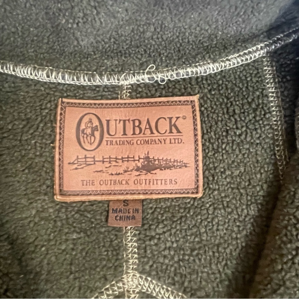 Outback Trading Company Women's Tan Microsuede Vest Size Small - Picture 6 of 8